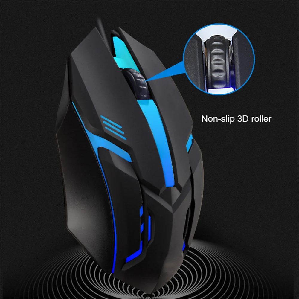 USB Wired Mouse RGB Colorful Mouse 5000 DPI Gaming Mouse Optical Wired Mouse Mice Ergonomic Mouse for PC Computer Laptop Macbook - AliExpress 7 - Image 3