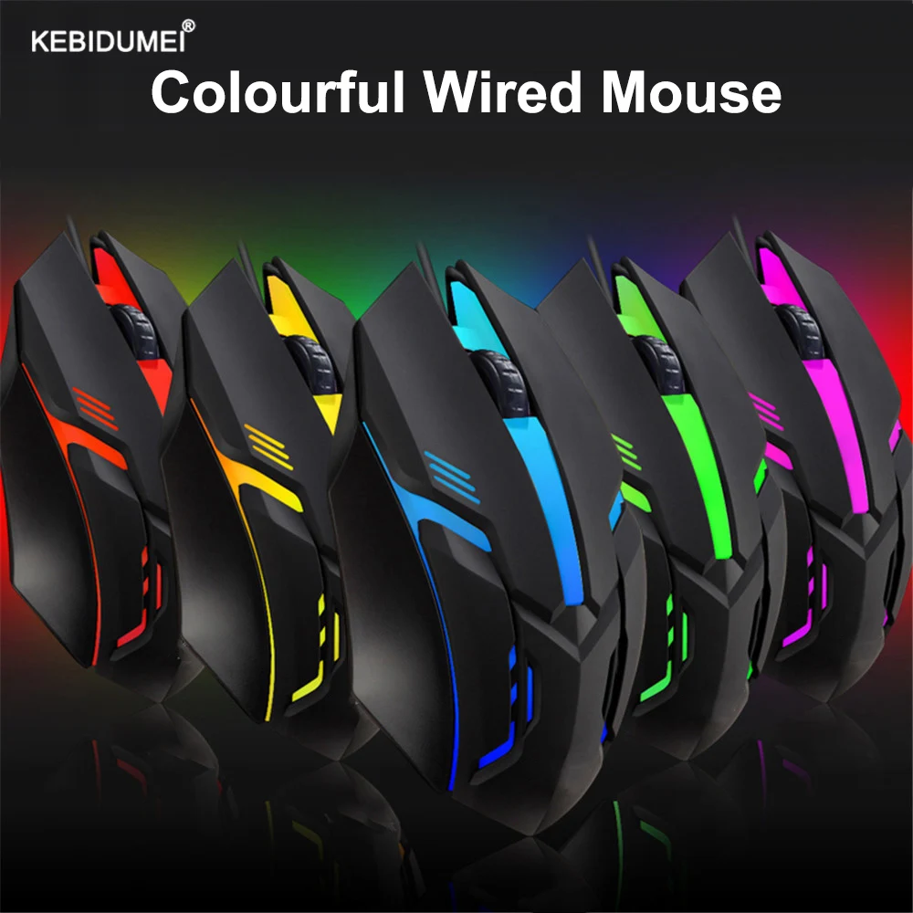 USB Wired Mouse RGB Colorful Mouse 5000 DPI Gaming Mouse Optical Wired Mouse Mice Ergonomic Mouse for PC Computer Laptop Macbook - AliExpress 7 - Image 2