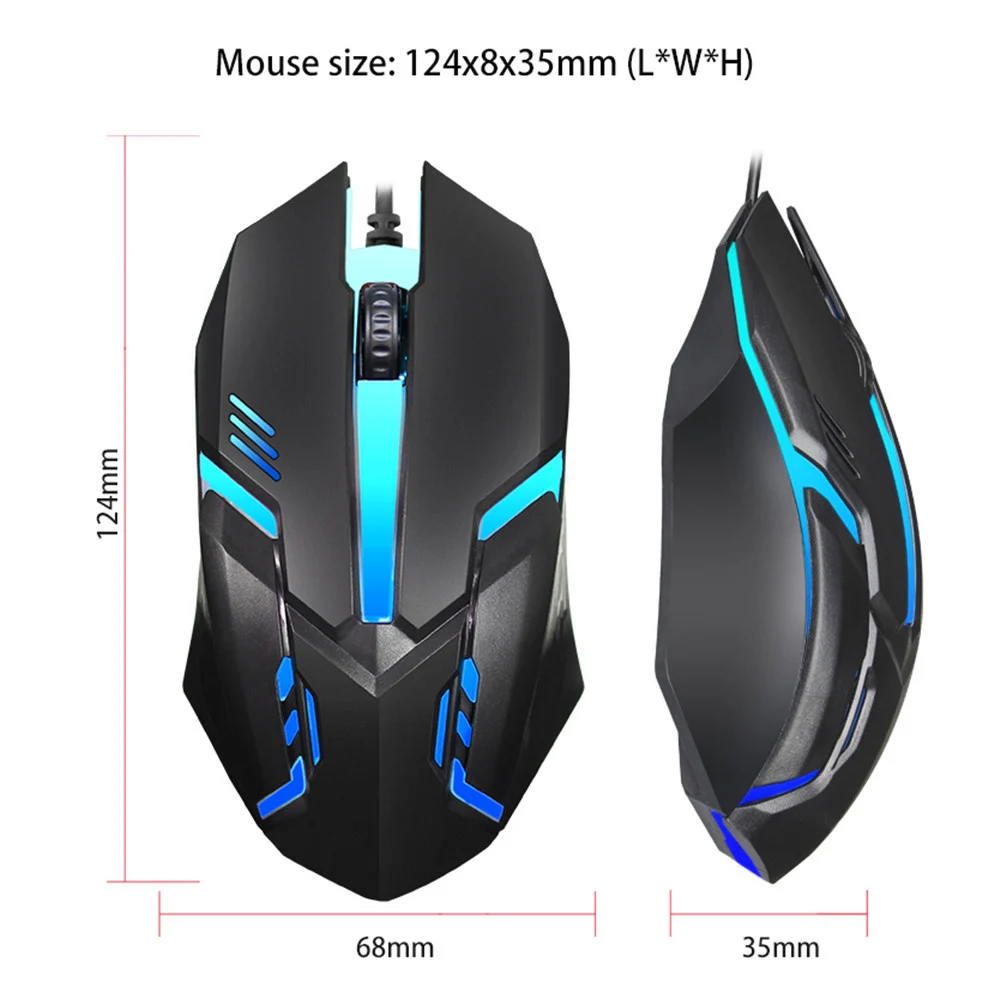USB Wired Mouse RGB Colorful Mouse 5000 DPI Gaming Mouse Optical Wired Mouse Mice Ergonomic Mouse for PC Computer Laptop Macbook - AliExpress 7 - Image 5