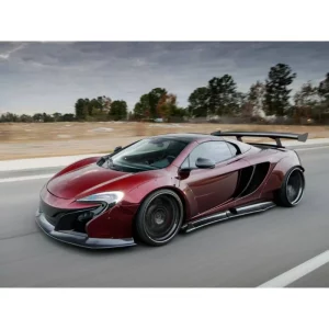 Liberty Walk (LB) Wide Body Kit for McLaren 650S / MP4-12C – Carbon Fiber Rear Wing, Front Lip, Front Splitter, Front Bumper &