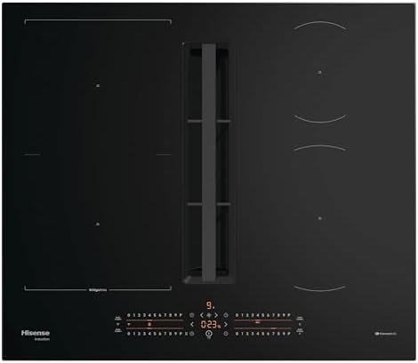 Hisense Hi6 HEH6432BSCWF 60cm Venting Induction Hob - Black - For External/Recirculation Ventilation - Image 2
