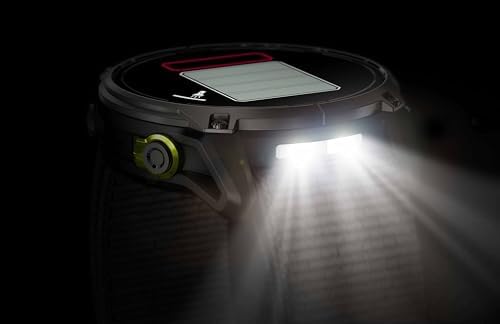 Garmin Enduro 3, Solar, Sapphire (Carbon Gray) Smartwatch Bundle | For Running, Training & Health | 90-Day Battery | Built-In Flashlight | Detailed Mapping | Carbon Gray DLC Titanium Amazon.co.uk: Electronics & Photo - Image 7