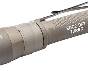 SureFire EDC2-DFT High-Candela Everyday Carry LED Flashlight, Tan | Everyday Carry 2 Dual Fuel Turbo Beam LED Flashlight w/ Click Switch - Mil-Spec Hard Anodized IPX7 Tan  Amazon.co.uk: Sports & Outdoors