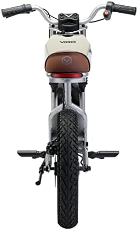 Viro Rides Cafe Racer - Motorized Electric Mini-Bike with Rechargeable Battery, Working LED Lights, & Instrument Panel - Parent-Controlled Speed Limiter - 6-Mile Range - For Kids Ages 8+ - Image 13