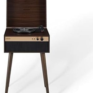 Crosley Jasper Bluetooth Record Player with 3-Speed Turntable & Built-in | Classic Vinyl Records Player in Walnut Wood Finish, Versatile Wireless Music System for Home Entertainment Amazon.co.uk: Electronics & Photo