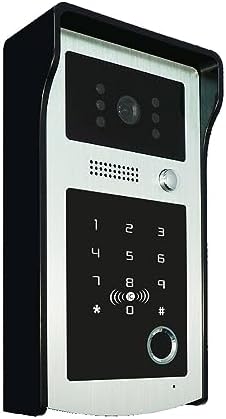 QAXRZCUCD 9 Inch Fingerprint RFID Card Wireless Wifi Video Door Phone Doorbell Intercom System Smart Life Remote Unlocking For Home Sharp Live View Amazon.co.uk: DIY & Tools - Image 6