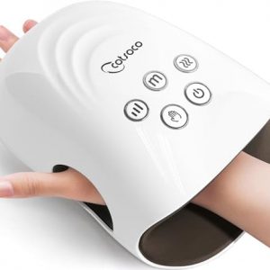 cotsoco Hand Massager - 3Massage Sizes, Cordless Hand Massager with Heat & Compression for Arthritis and Carpal Tunnel, Gift for Men Women Family Friends, Relaxation at Home, Office, Outdoors, White  Amazon.co.uk: Health & Personal Care