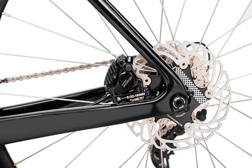 Rinos Road Bike Odin 4.1 700C with 105 R7120 24-Speed and Carbon Wheels (S (52cm)) - Image 8