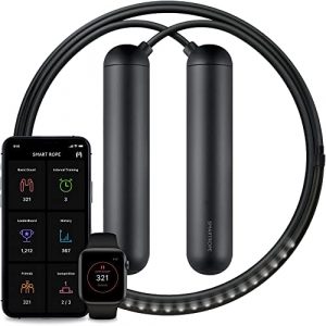 TANGRAM Factory Smart Rope - LED embedded Skipping Rope - See your fitness data in MID-AIR