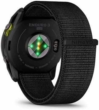 Garmin Enduro 3, Solar, Sapphire (Carbon Gray) Smartwatch Bundle | For Running, Training & Health | 90-Day Battery | Built-In Flashlight | Detailed Mapping | Carbon Gray DLC Titanium Amazon.co.uk: Electronics & Photo - Image 3
