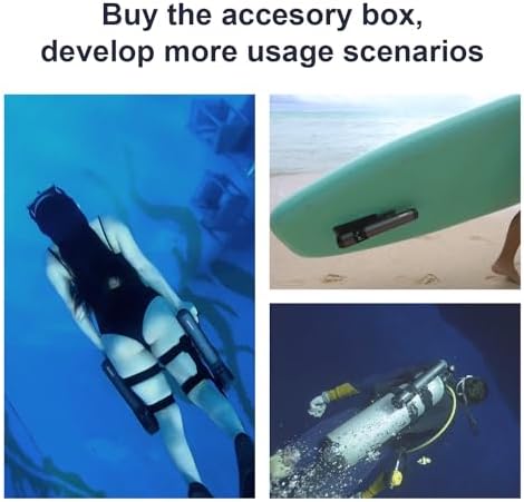 Subnado Underwater Scooter for Paddle Boat, Water Scooter for Adults and Children, Underwater Scooter for Swimming Pool, Dive and Snorkel Scooter, Compact and Portable - Image 7