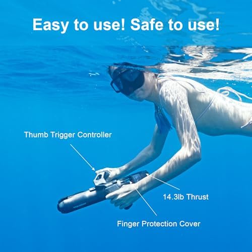 Subnado Underwater Scooter for Paddle Boat, Water Scooter for Adults and Children, Underwater Scooter for Swimming Pool, Dive and Snorkel Scooter, Compact and Portable - Image 5