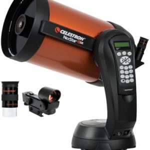 Celestron 11069 NexStar 8SE Computerised Schmidt-Cassegrain Telescope with Advanced GPS, Astroimaging and AutoAlign Features, Black/Orange | Fully Automated GoTo Mount with SkyAlign, Large 8" SCT Optics, Visual & Astroimaging Ready, Deep-Sky & Planets, 40k+ Objects Amazon.co.uk: Electronics & Photo