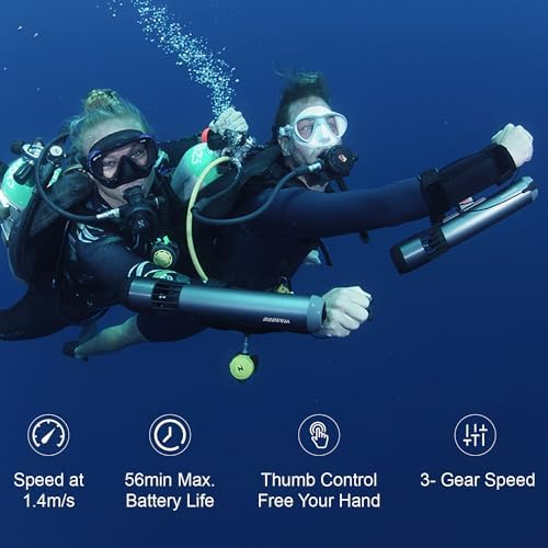 Subnado Underwater Scooter for Paddle Boat, Water Scooter for Adults and Children, Underwater Scooter for Swimming Pool, Dive and Snorkel Scooter, Compact and Portable - Image 4