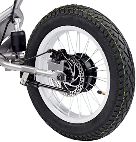 Viro Rides Cafe Racer - Motorized Electric Mini-Bike with Rechargeable Battery, Working LED Lights, & Instrument Panel - Parent-Controlled Speed Limiter - 6-Mile Range - For Kids Ages 8+ - Image 7