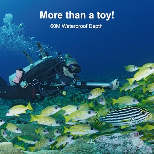 Subnado Underwater Scooter for Paddle Boat, Water Scooter for Adults and Children, Underwater Scooter for Swimming Pool, Dive and Snorkel Scooter, Compact and Portable - Image 6