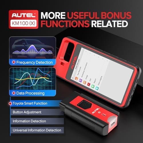 Autel MaxiIM KM100 (X) Scanner, 2026 KM100 with Lifetime Free Updates | Lite of IM508 IM608, Wireless BT Car Diagnostic Scan Tool, 2GB & 64GB Android 9.0, - Image 6