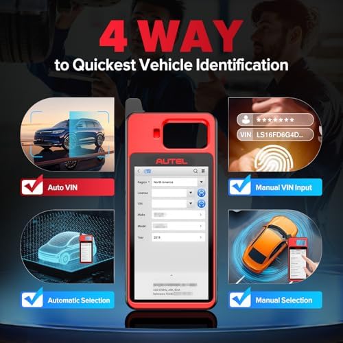 Autel MaxiIM KM100 (X) Scanner, 2026 KM100 with Lifetime Free Updates | Lite of IM508 IM608, Wireless BT Car Diagnostic Scan Tool, 2GB & 64GB Android 9.0, - Image 5