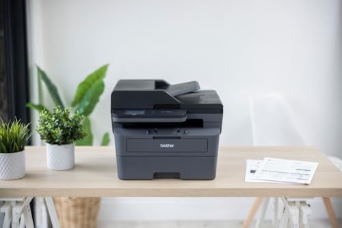 Brother DCP-L2665DW - 3-in-1 Multifunction Printer (Print/Scan/Copy) Monochrome Laser - WiFi & Ethernet - 50-Sheet Automatic Document Feeder - 34ppm Print Speed | USB, Wi-Fi and LAN, automatic two-sided printing, - Image 8