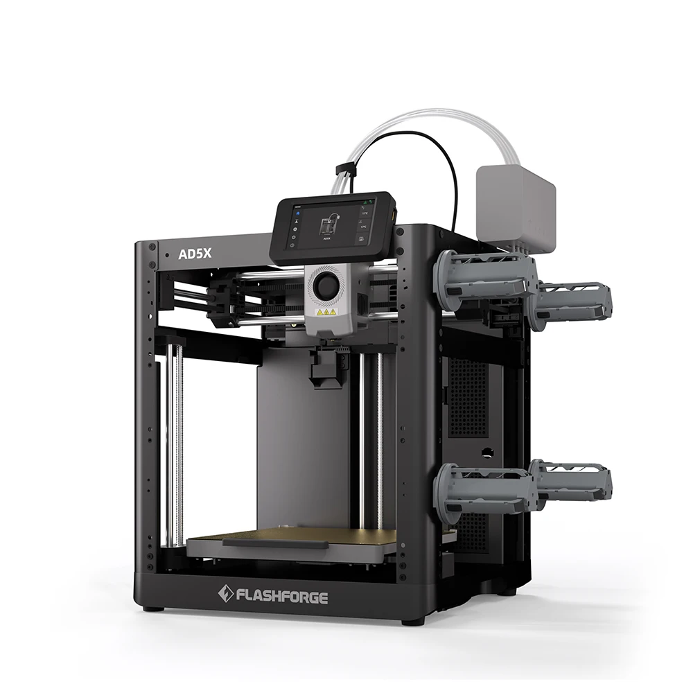 FLASHFORGE AD5X 3d Printer Multi-Color Printing Intelligent Filament System One-Click Auto Leveling Group Control - Image 3