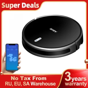 ABIR G20S Robot Vacuum with Mopping, 6000Pa, WiFi App Control