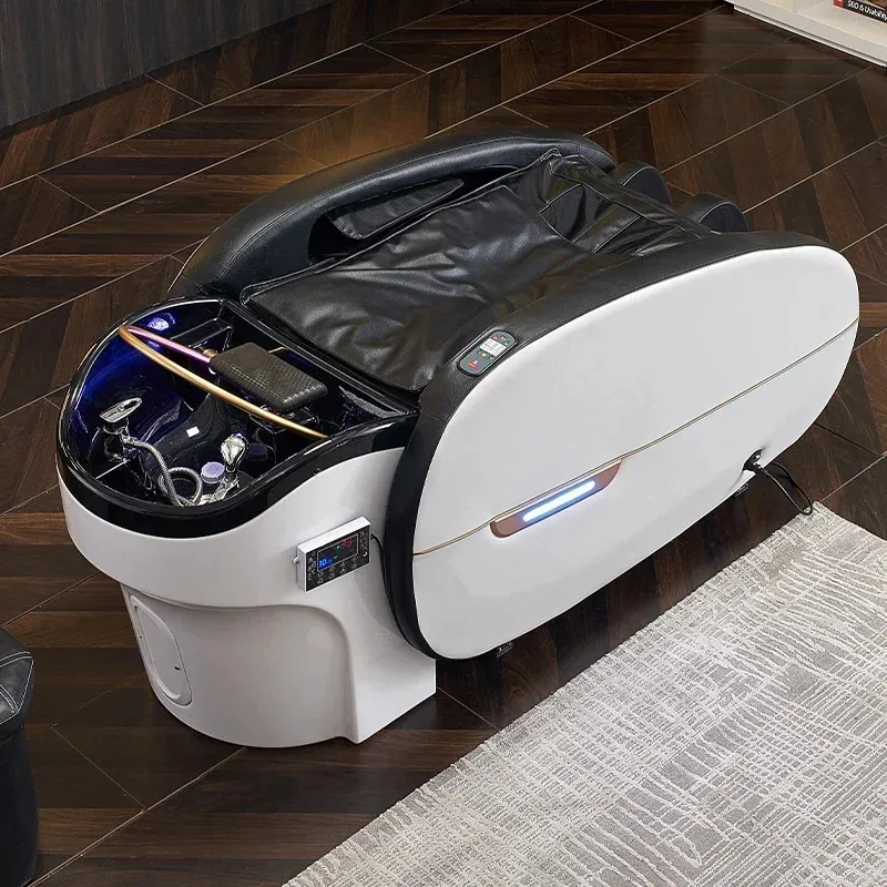 2026 latest Modern intelligent comfortable electric multipurpose hair washing salon table massage shampoo bed - AliExpress 66 - Image 2