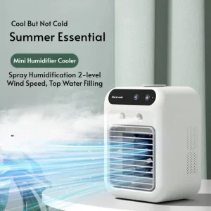 New Air Conditioner Fan Electric Fan / Office Cool Blower Desktop Cooling / Silent Spray Cooling / Summer Household Adults - AliExpress