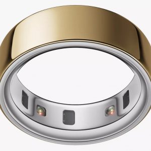 Oura Ring 4 Health & Fitness Tracker Smart Ring Gold Size 8